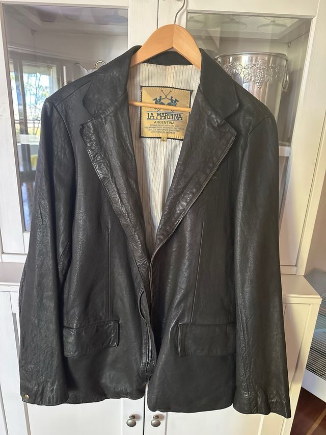 Chaqueta de piel La Martina