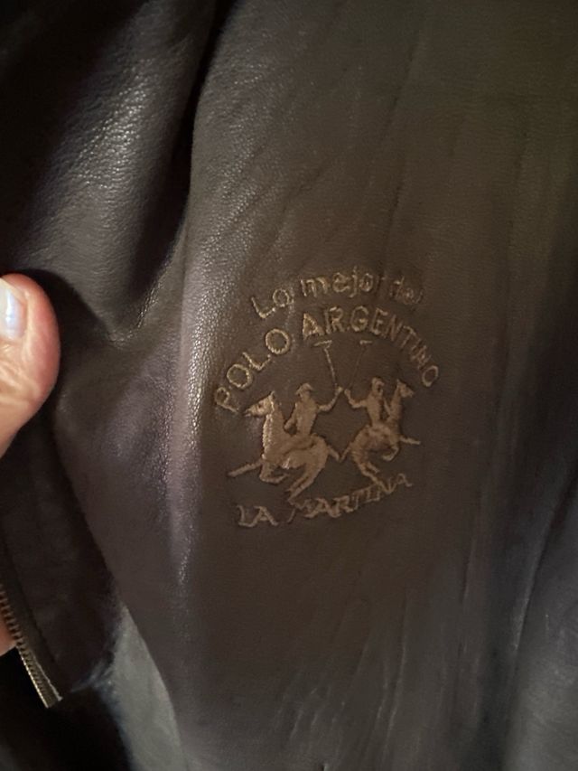 Chaqueta de piel La Martina