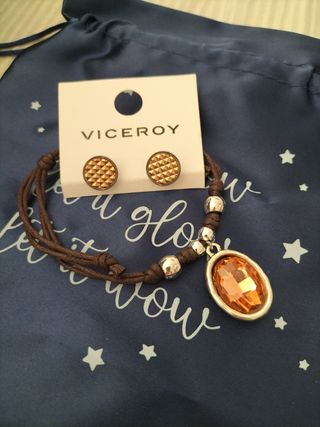 Lote pulsera y pendientes Viceroy 