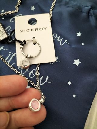 Lote anillo y colgante Viceroy 