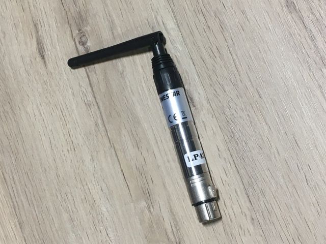 Receptor inalámbrico DMX Fonestar DRX-24