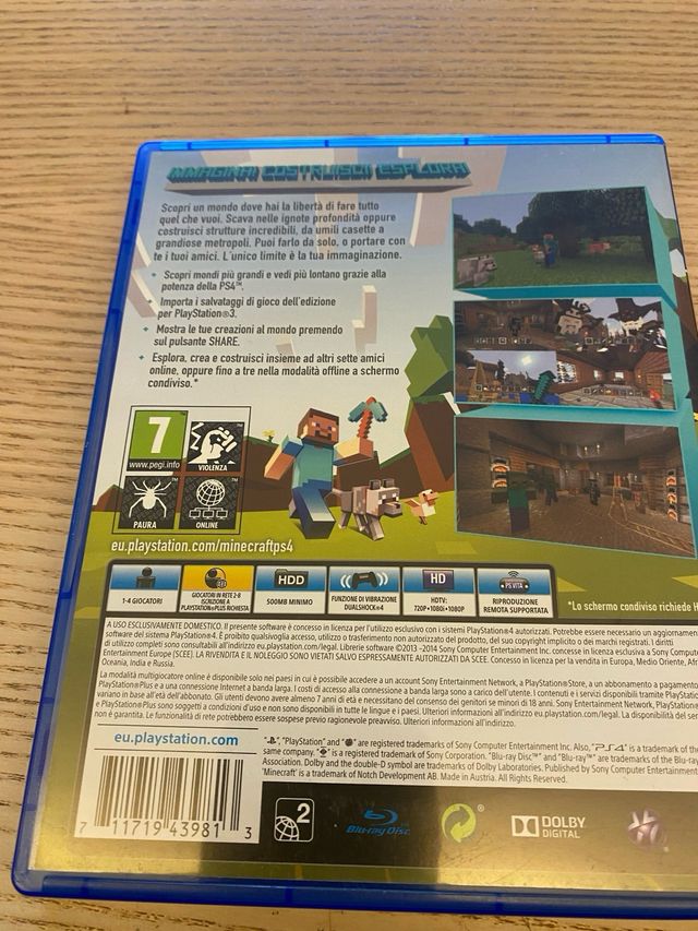 Disco Minecraft Playstation4 Edition