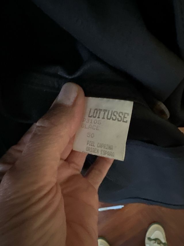 Chaqueta Lotusse, piel caprina