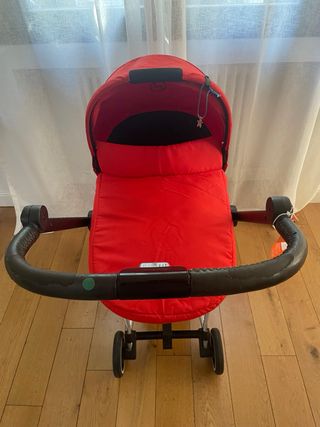 Cybex Mios Rojo (carrito+capazo+chbasquero)