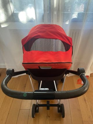 Cybex Mios Rojo (carrito+capazo+chbasquero)
