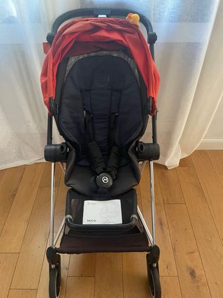 Cybex Mios Rojo (carrito+capazo+chbasquero)