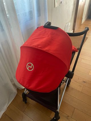 Cybex Mios Rojo (carrito+capazo+chbasquero)