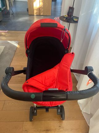 Cybex Mios Rojo (carrito+capazo+chbasquero)