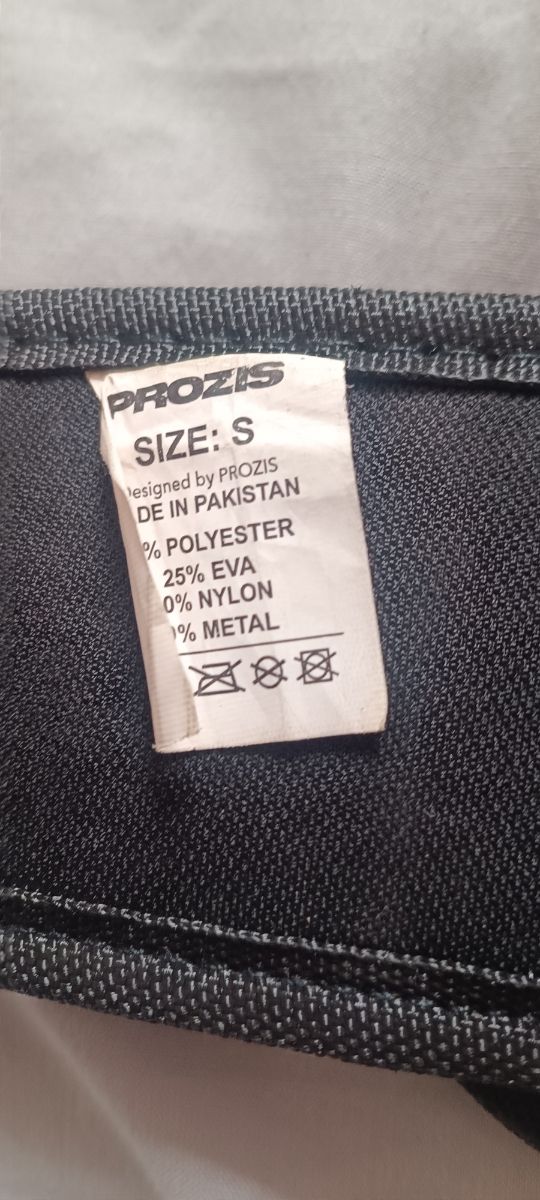 Cinturón lumbar/ pesas  PROZIS talla s