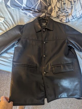 Chaqueta de Cuero italiano