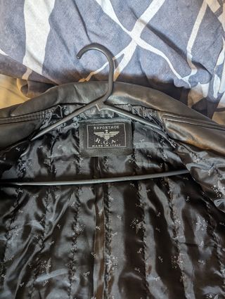 Chaqueta de Cuero italiano