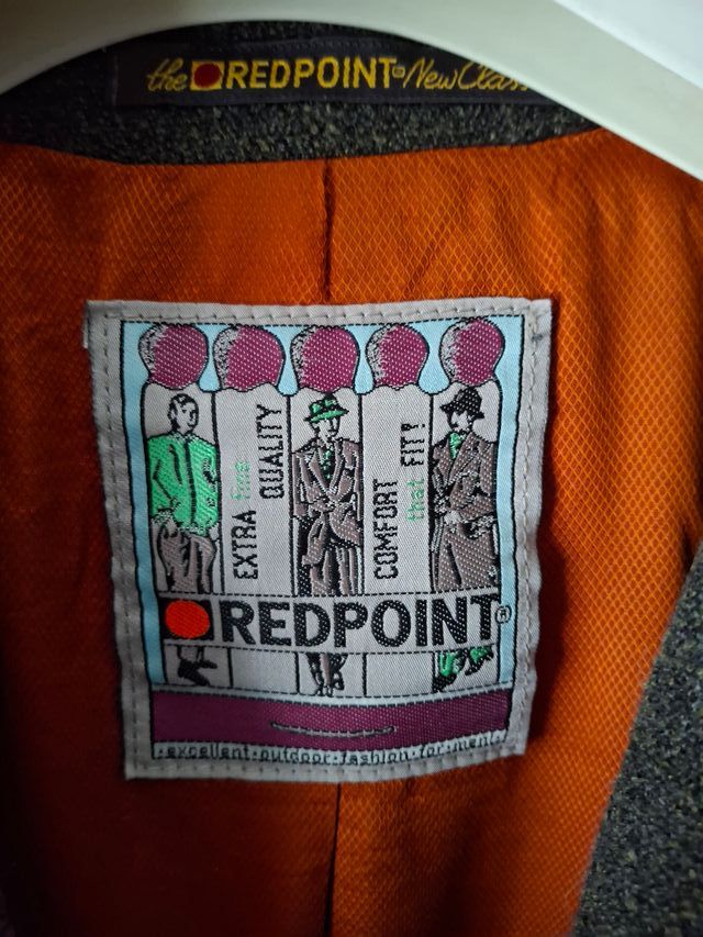 Giacca uomo in panno verde taglia 56.