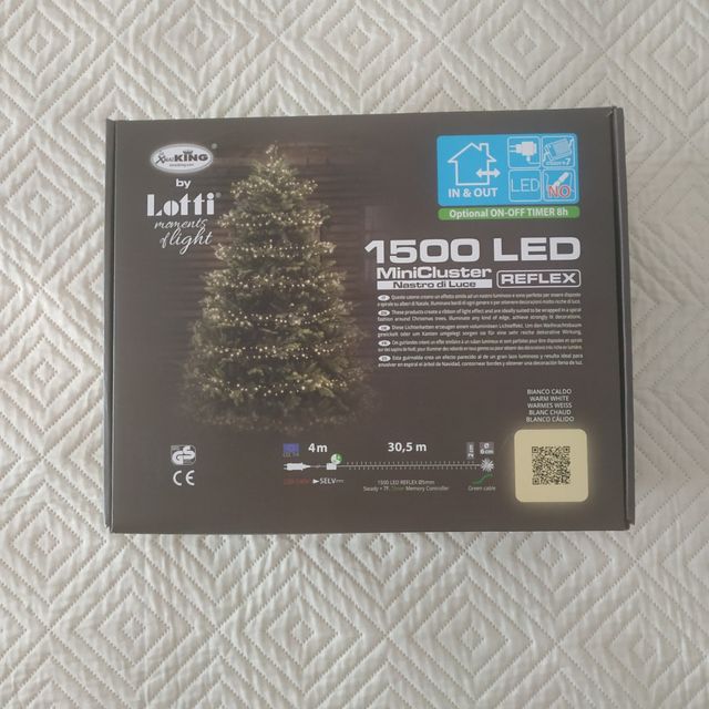 Albero di Natale realistico 180 cm