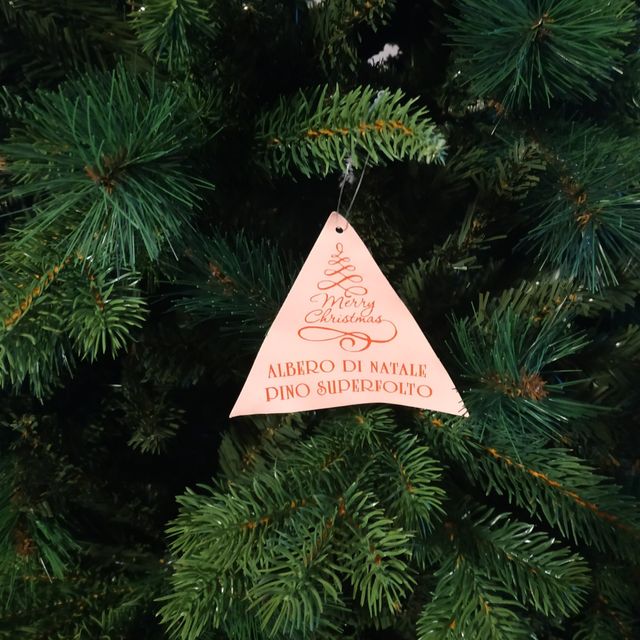 Albero di Natale realistico 180 cm