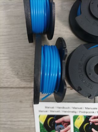 6x Hilo Desbrozadora para Cortadora de Ryobi One+
