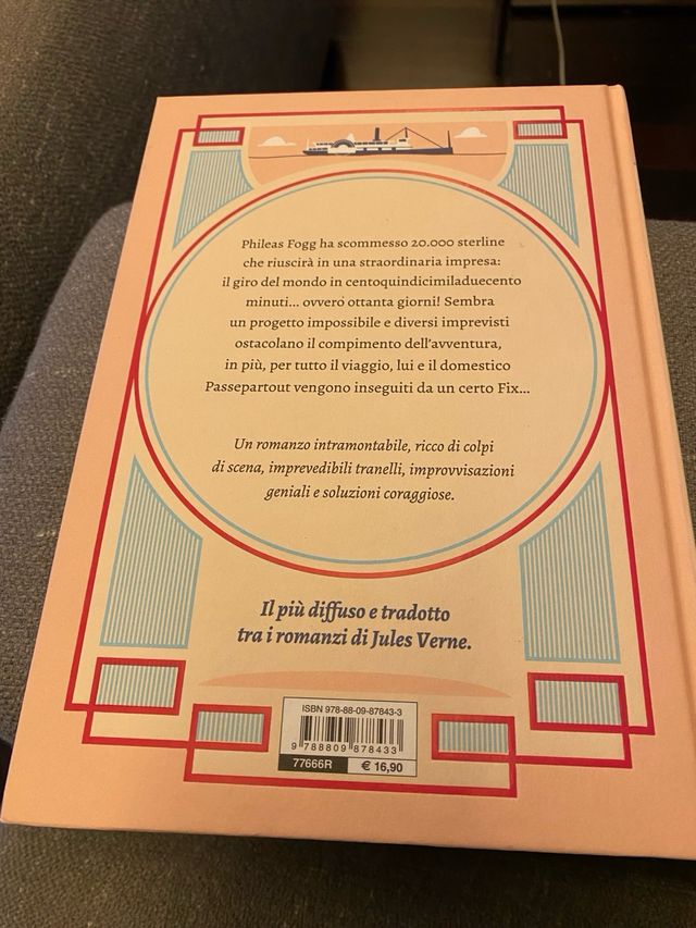 Libro “il giro del mondo in 80 giorni”