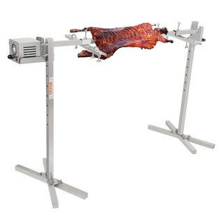 Girarrosto Spiedo BBQ 42W in Acciaio Inox 