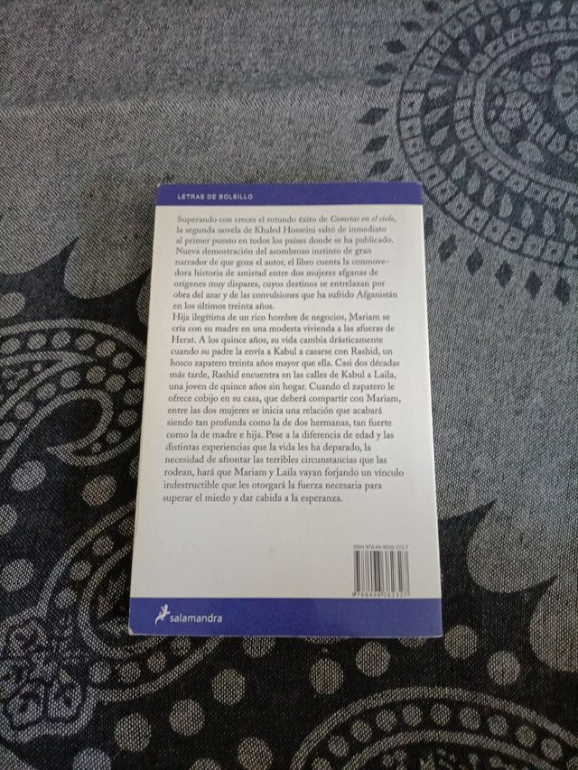 Libro Mil soles espléndidos