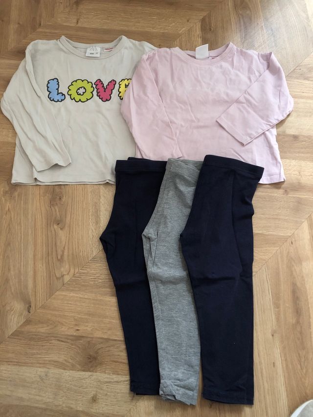 Camiseta// legging Zara Primark