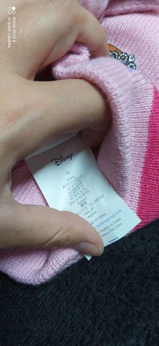 Cappellino e guanti bambina Princess