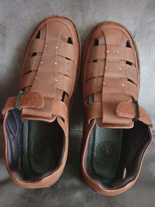 Sandalias de cuero