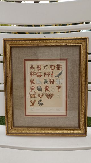 Quadro alfabeto della Louisiana 