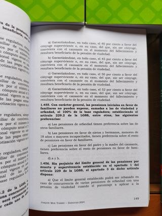 Temario Seguridad social 2024 MUR + TEST (7 libros