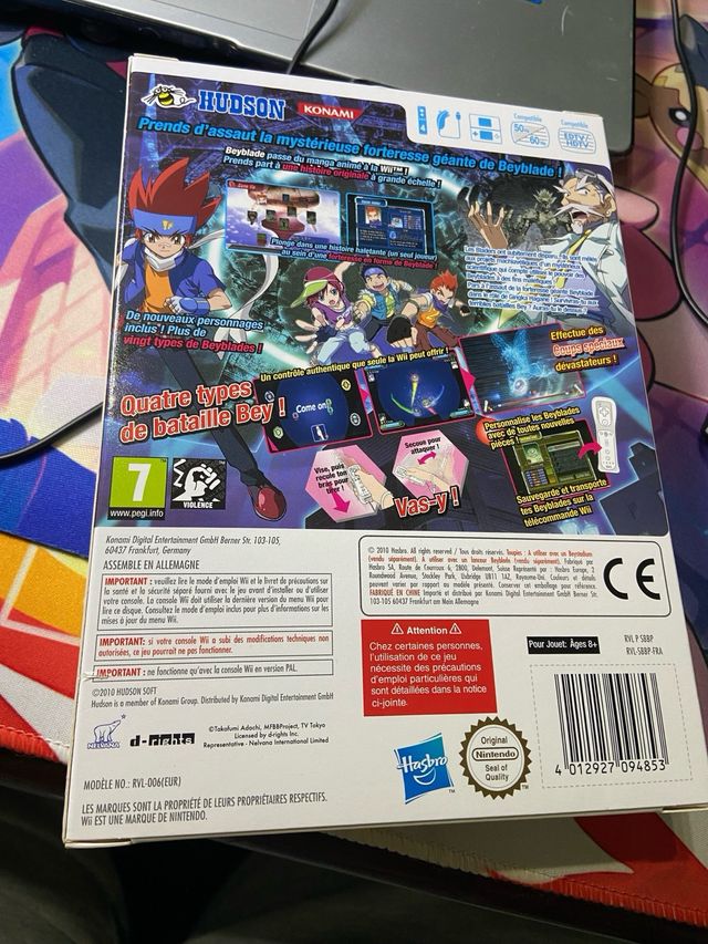 Beyblade Metal Fusion Nintendo Wii