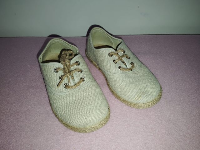Zapatos de lino niño 