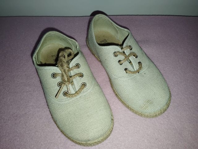 Zapatos de lino niño 