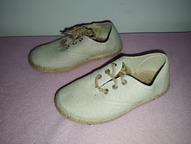 Zapatos de lino niño 