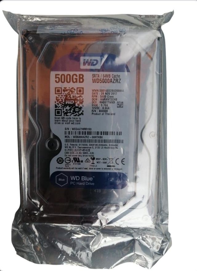 DISCO D. 500GB -  WD WD5000AZRZ