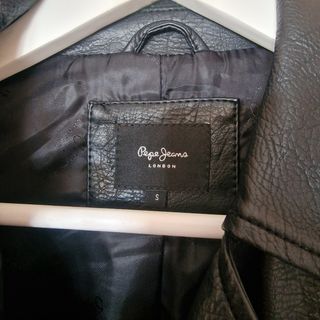 Chaqueta de cuero Pepe jeans