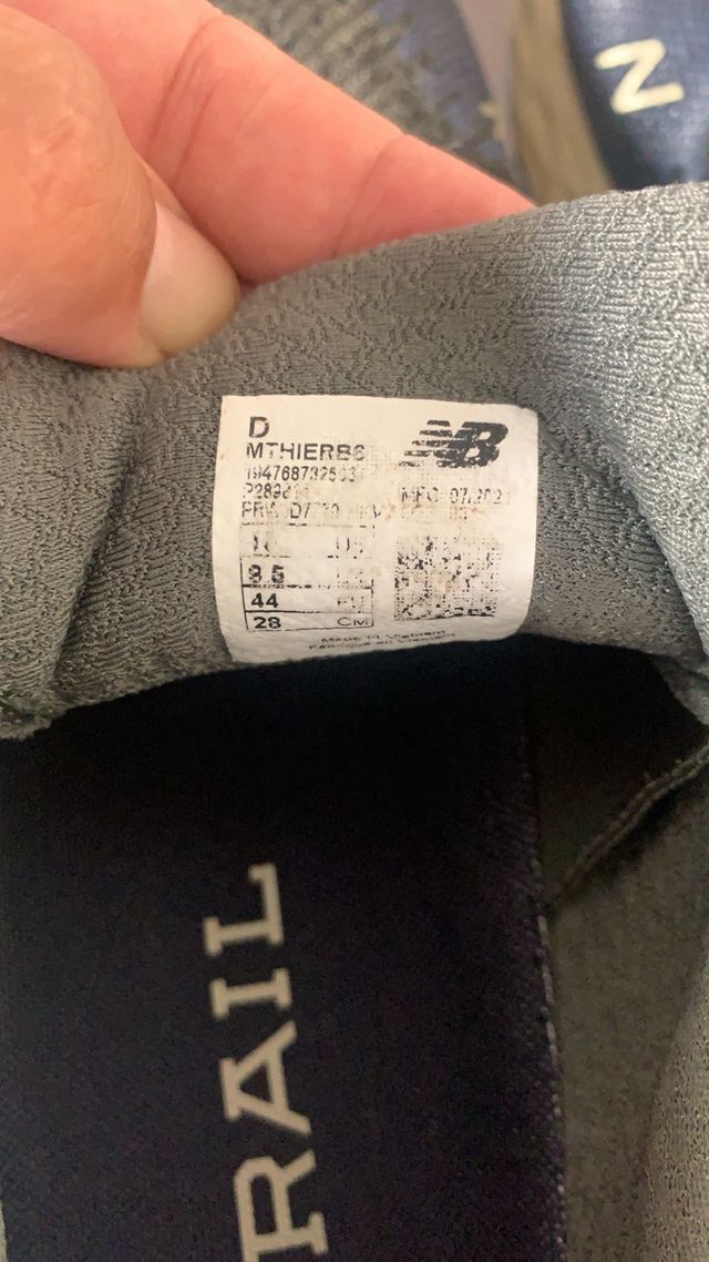 New balance V7 trail