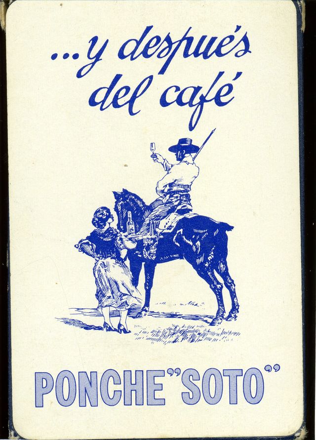 Baraja Fournier Ponche Soto. Año 1964.