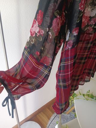 Blusa de gasa