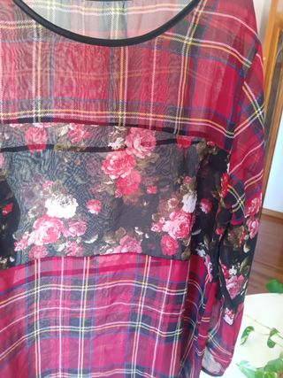 Blusa de gasa