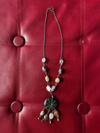 Collana pietre preziose e ciondoli