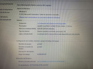 Ordenador portátil HP Pavilion G6 azul