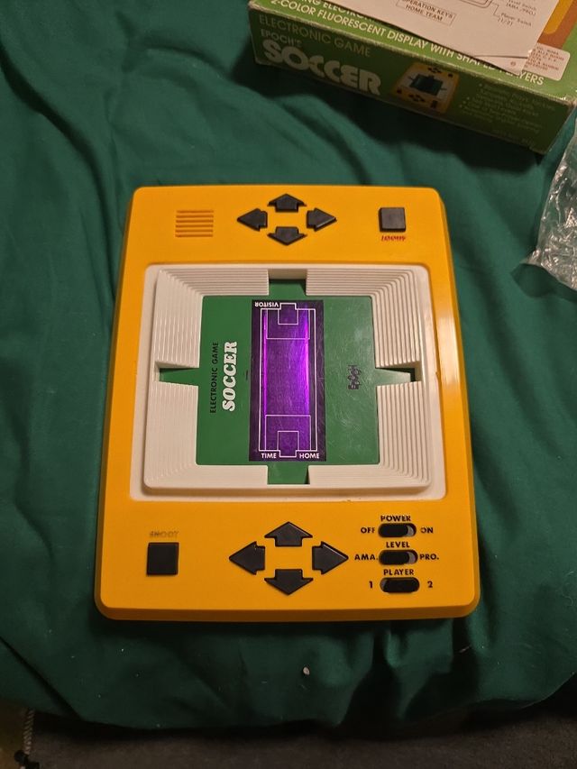 Electronic game soccer