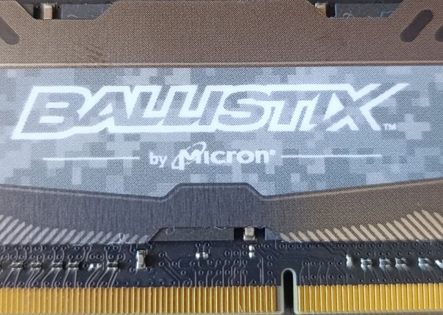 Memoria 16gb Portátil DDR4 2400MhzCrucial Ballstix