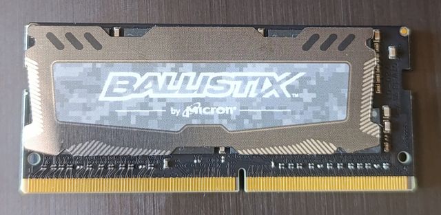 Memoria 16gb Portátil DDR4 2400MhzCrucial Ballstix