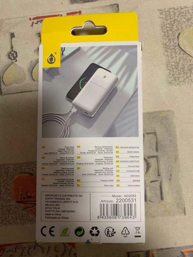 Power Bank 15000mah
