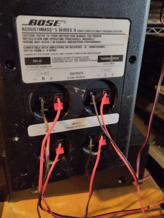 Bose 3,2,1 Altavoces