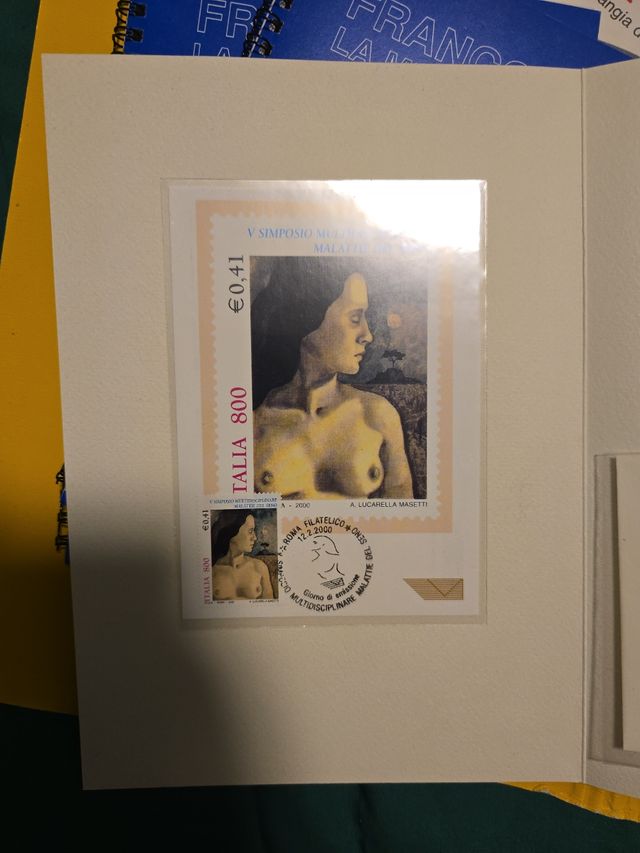 Francobollo commemorativo Poste Italiane