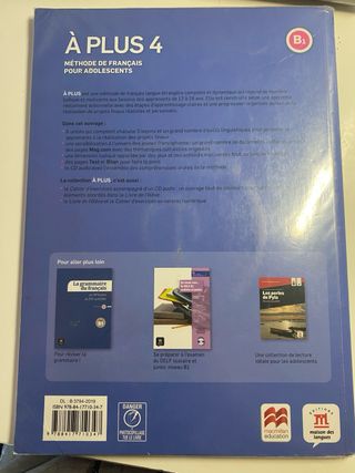 À PLUS 4 Livre de l’élève+ CD
