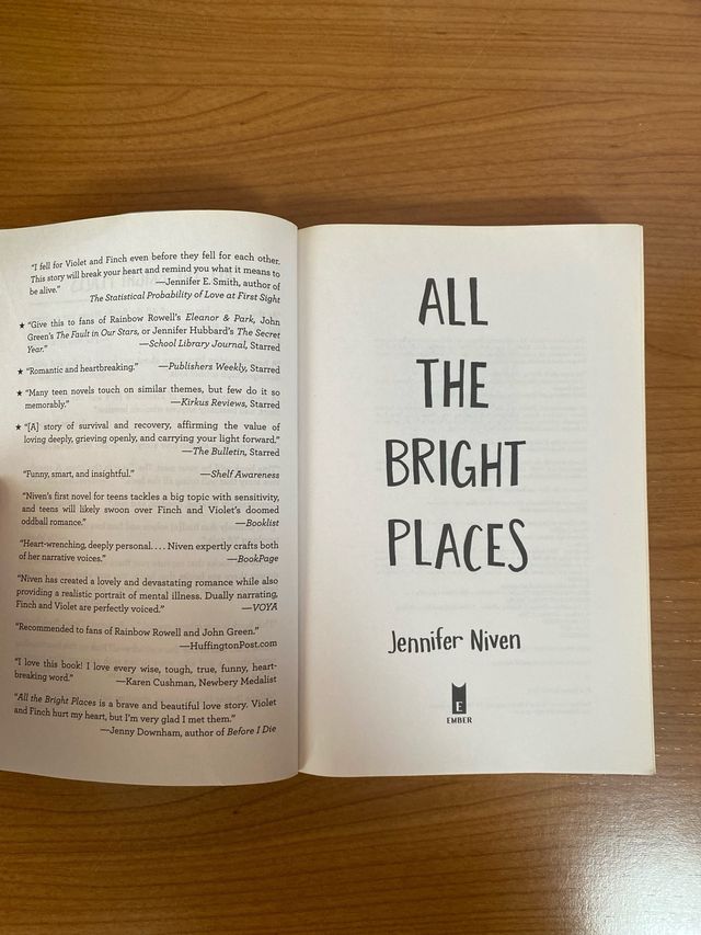 All the bright places