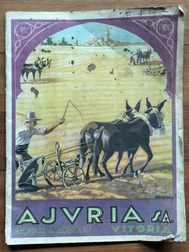 Catálogo n° 25 maquinas agrícolas Ajuria