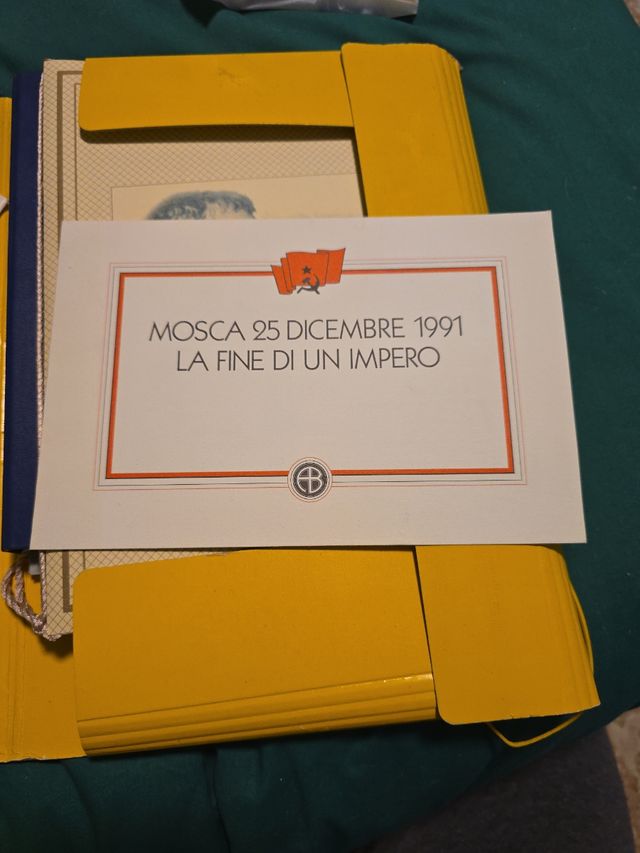 Francobollo Mosca La fine di un Impero