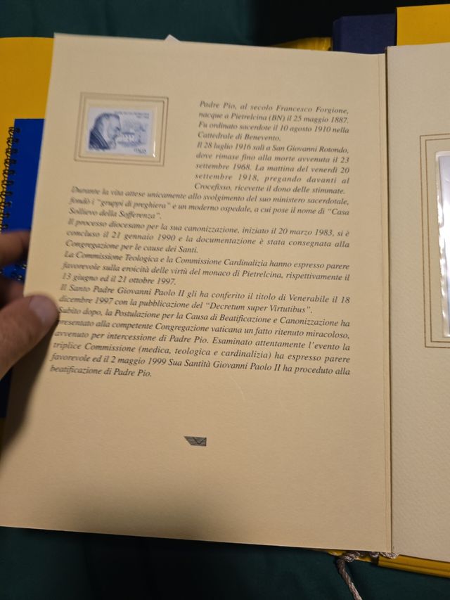 Francobollo Padre Pio